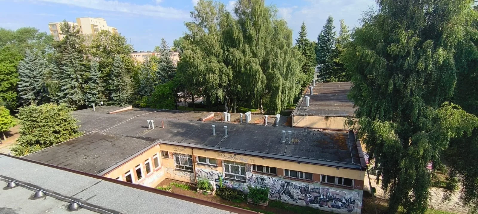 CKU Koszalin — montaż zwodów i masztów odgromowych, etap prac 9