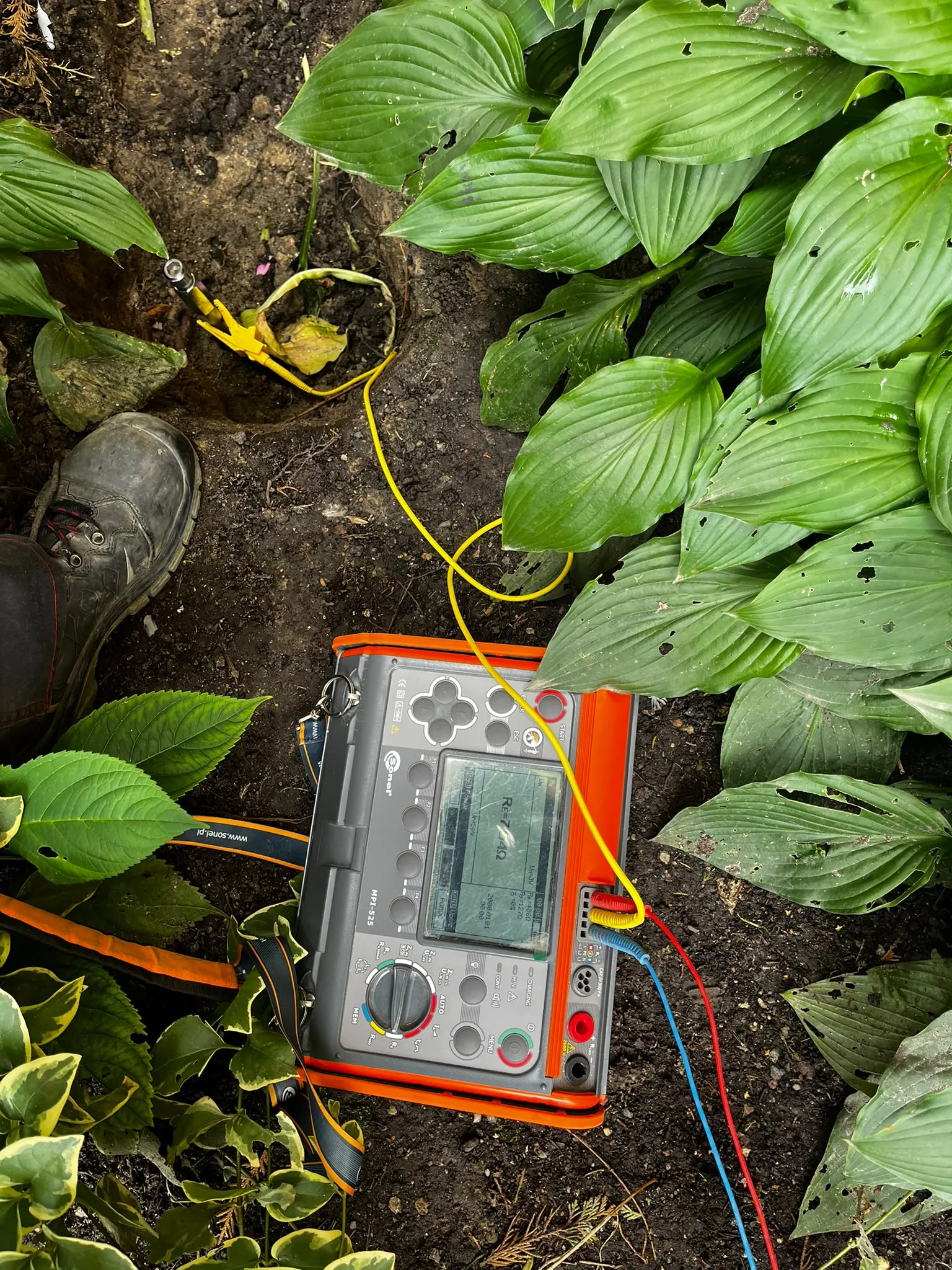 CKU Koszalin — uziemienie i gotowa instalacja odgromowa, etap prac 21
