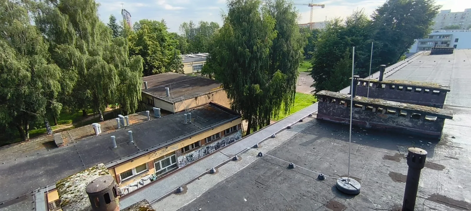CKU Koszalin — demontaż i przygotowanie tras, etap prac 5